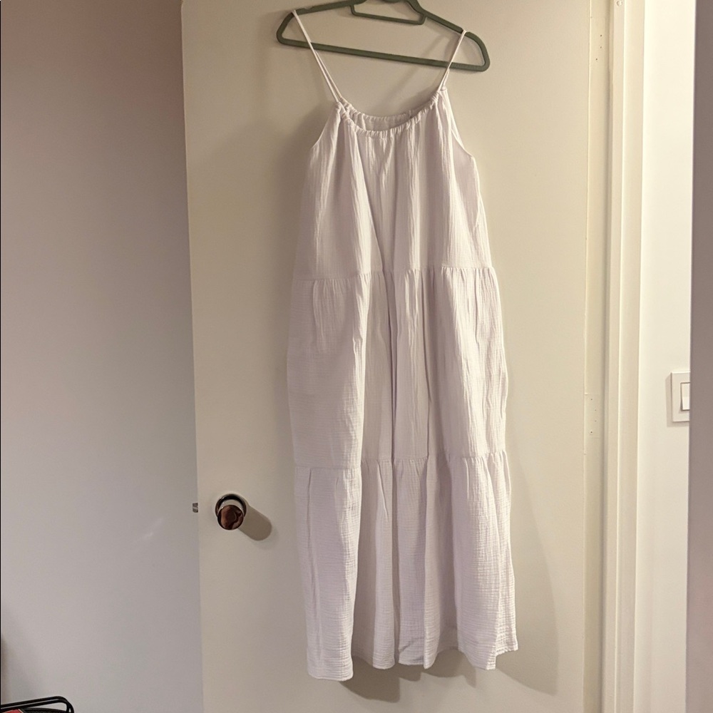 Show Me Your MuMu Black Tiered Maxi Dress with Spaghetti Straps